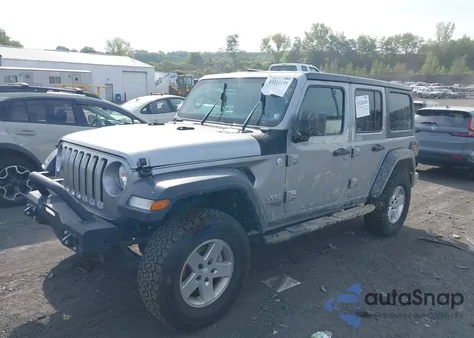 2019 Jeep Wrangler Unlimited Sport 4X4 from USA, damaged, VIN 1C4HJXDG6KW559553
